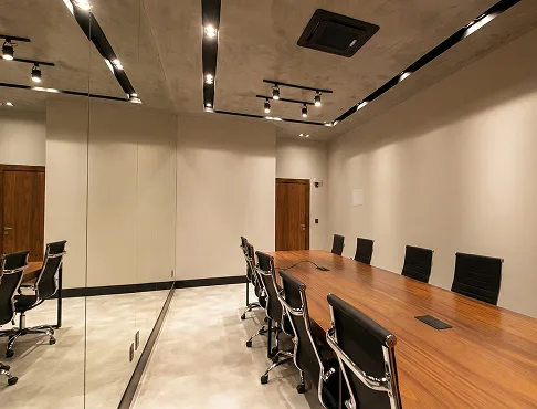 Hall dos elevadores, escritório da Jani de Menezes